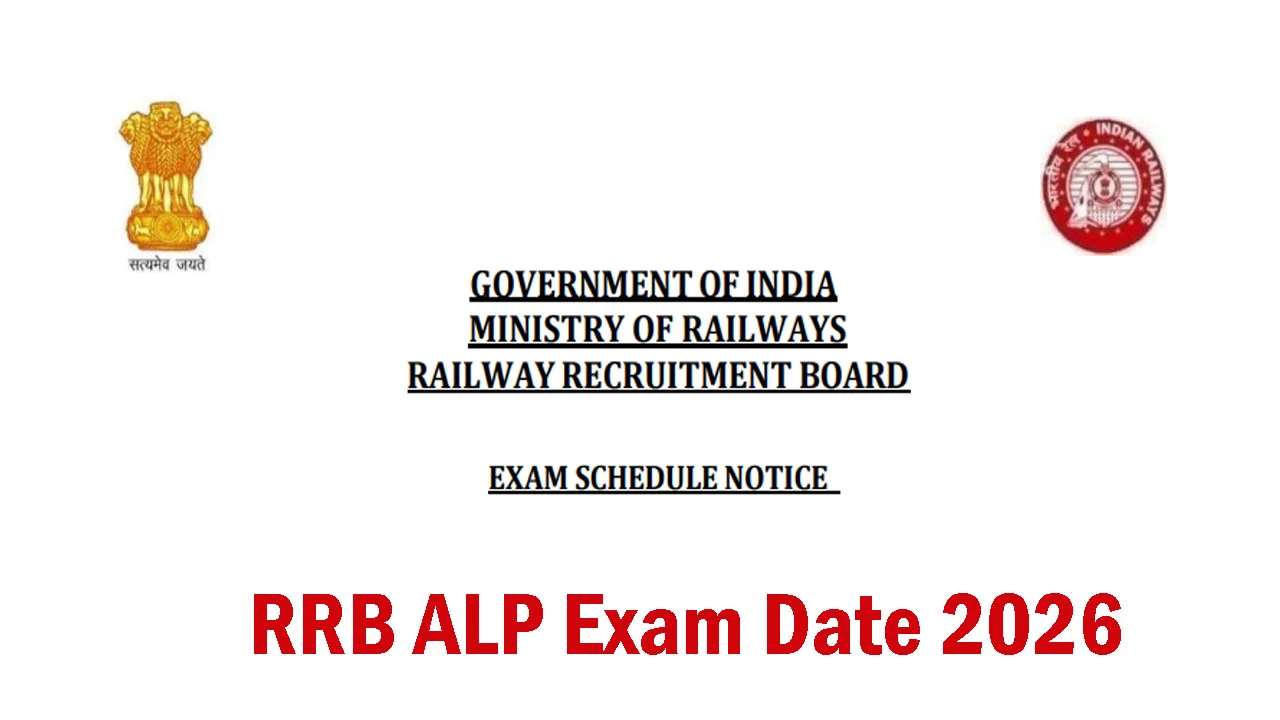 RRB ALP 2026 Exam Date